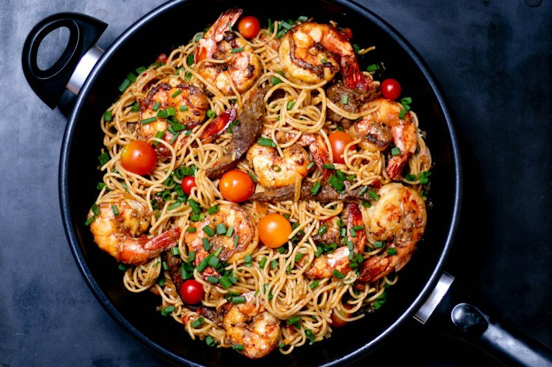 Pan-Asian fusion menu